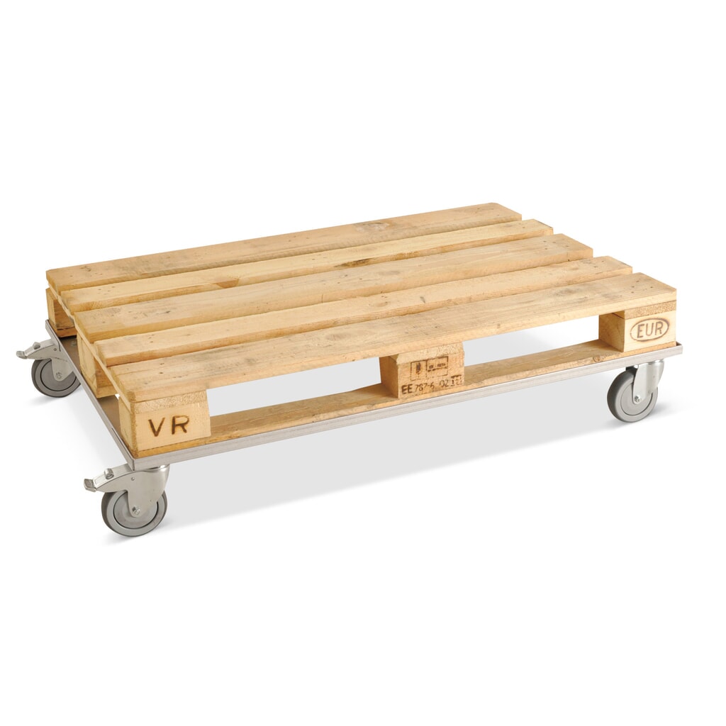 Obrázek produktu: Podvozek pod palety HEMMDAL, pro palety 1200 x 800 mm