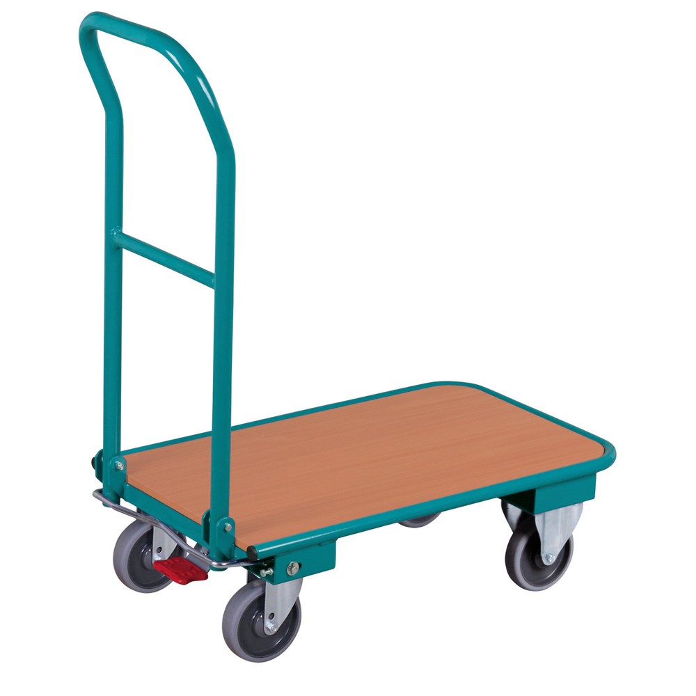 Číslo obrázku produktu 1: Přepravní vozík Ameise®, skládací, nosnost 250 kg, ložná plocha ŠxH 600 x 900 mm