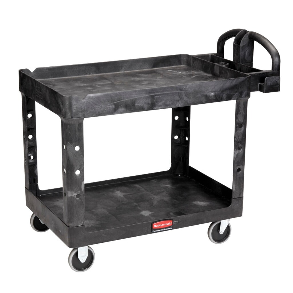 Přepravní vozík Rubbermaid® M, nosnost 226 kg, černá Obrázek produktu: Přepravní vozík Rubbermaid® M, nosnost 226 kg, černá