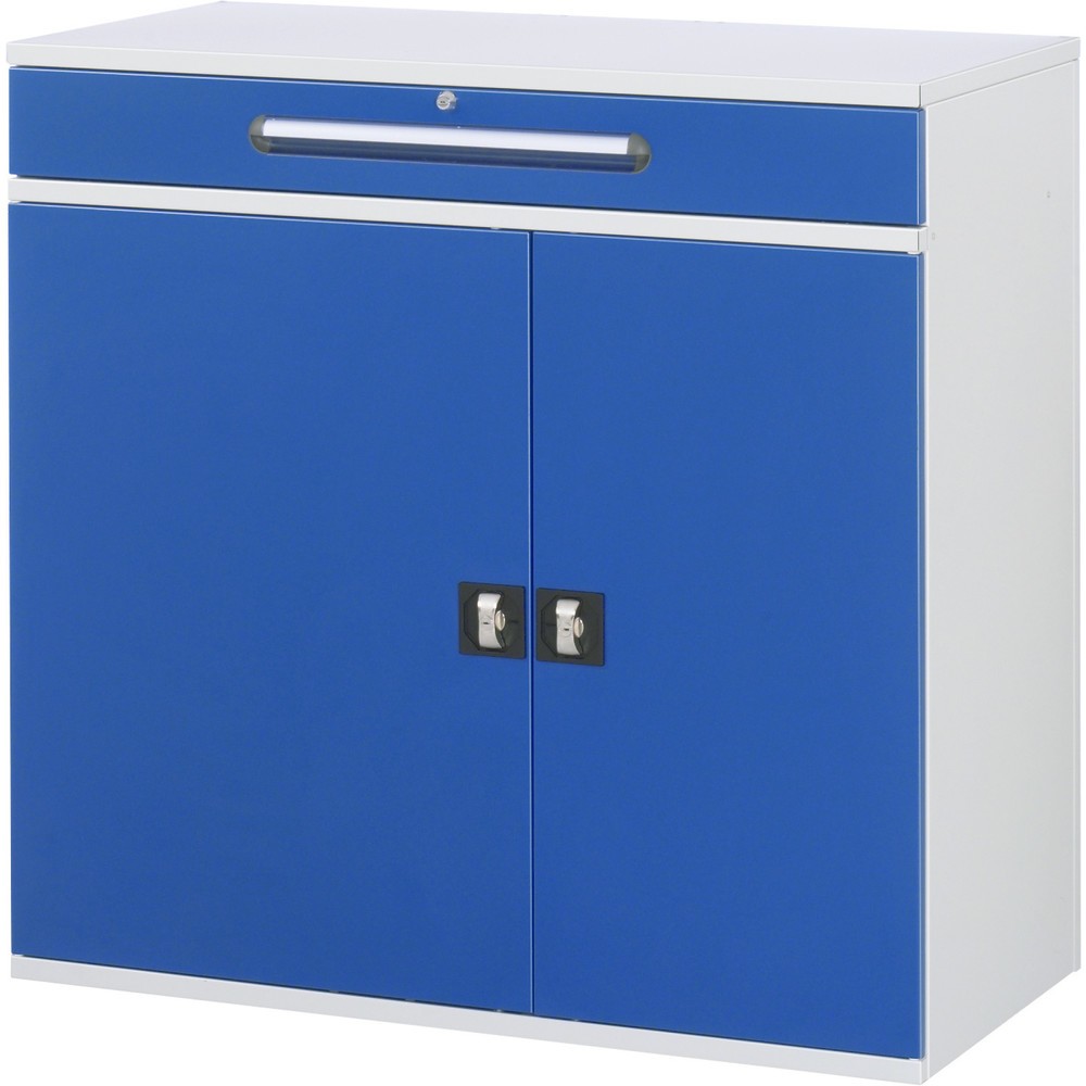 Číslo obrázku produktu 2: Prezentační pult RAU, VxŠxH 1060 x 1100 x 520 mm, zásuvky 8 x 80, 1 x 120 mm