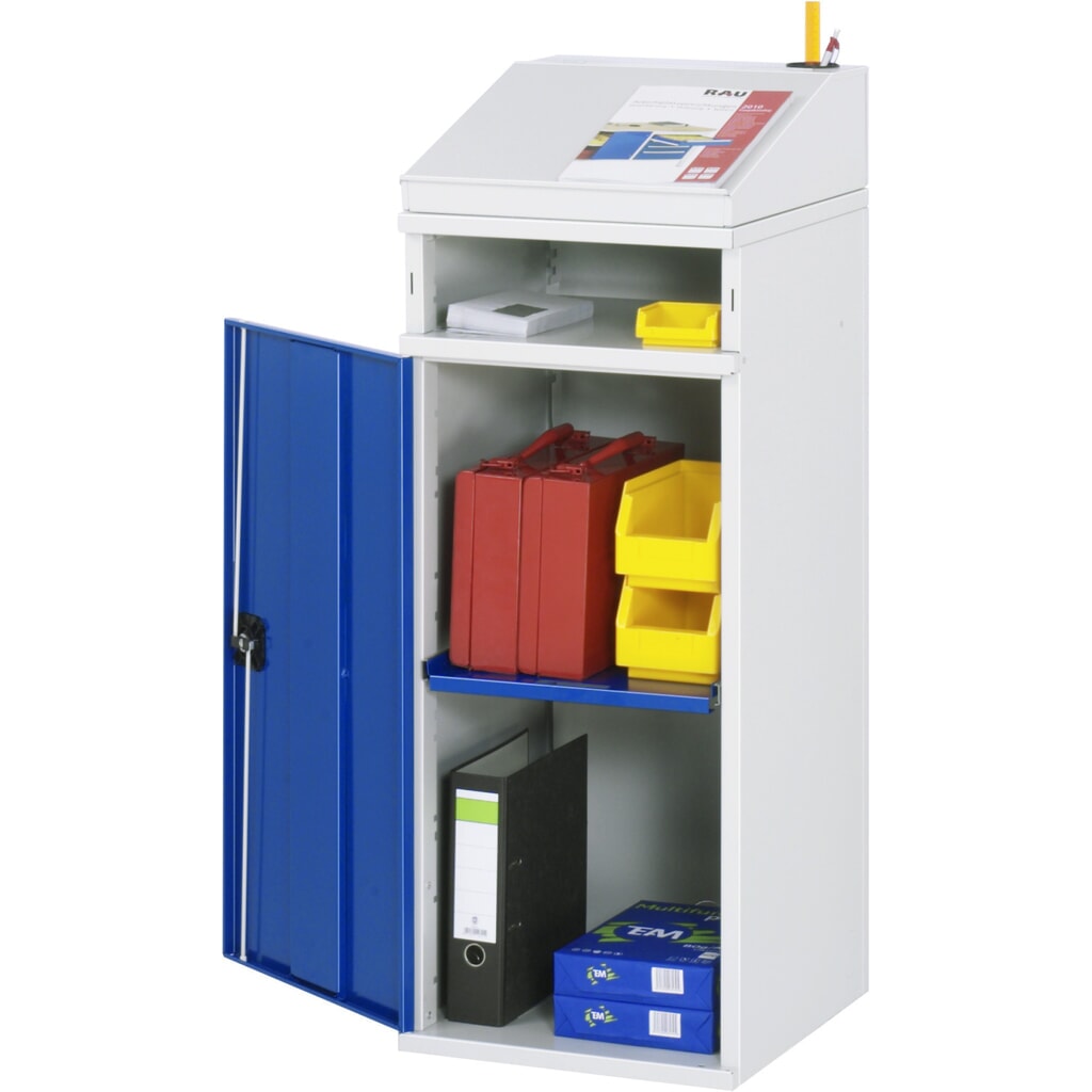 Obrázek produktu: Pultová skříň RAU, VxŠxH 1 100–1 220 x 450 x 520 mm, bez zásuvek