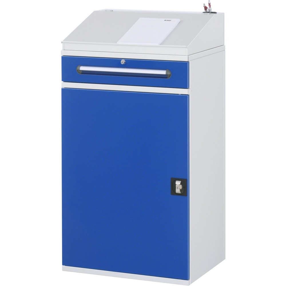 Číslo obrázku produktu 2: Pultová skříň RAU, VxŠxH 1 100–1 220 x 650 x 520 mm, zásuvky 1 x 120 mm