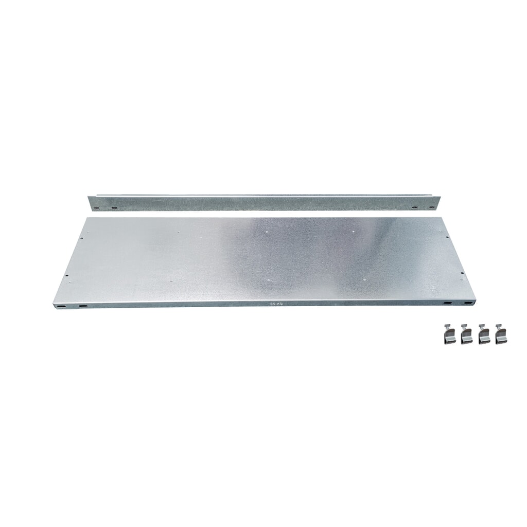 Přídavná police pro regál na spisy SCHULTE (zasouvací systém), s koncovými/středovými dorazy, ŠxH 1 000 x 300 mm Obrázek produktu: Přídavná police pro regál na spisy SCHULTE (zasouvací systém), s koncovými/středovými dorazy, ŠxH 1 000 x 300 mm