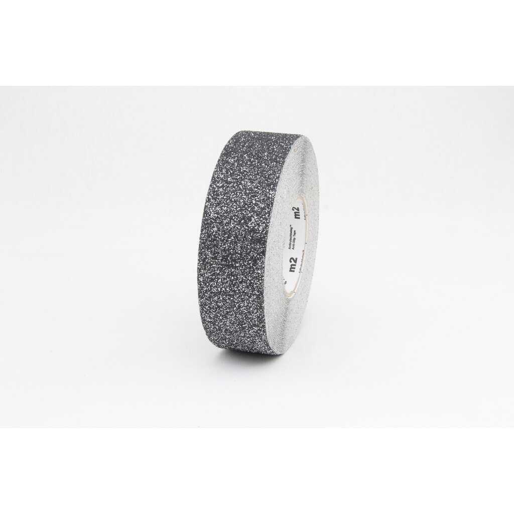 Protiskluzová krytina Mehlhose m2™, GlitterGrip, černá, role 50 mm x 18,3 m Obrázek produktu: Protiskluzová krytina Mehlhose m2™, GlitterGrip, černá, role 50 mm x 18,3 m