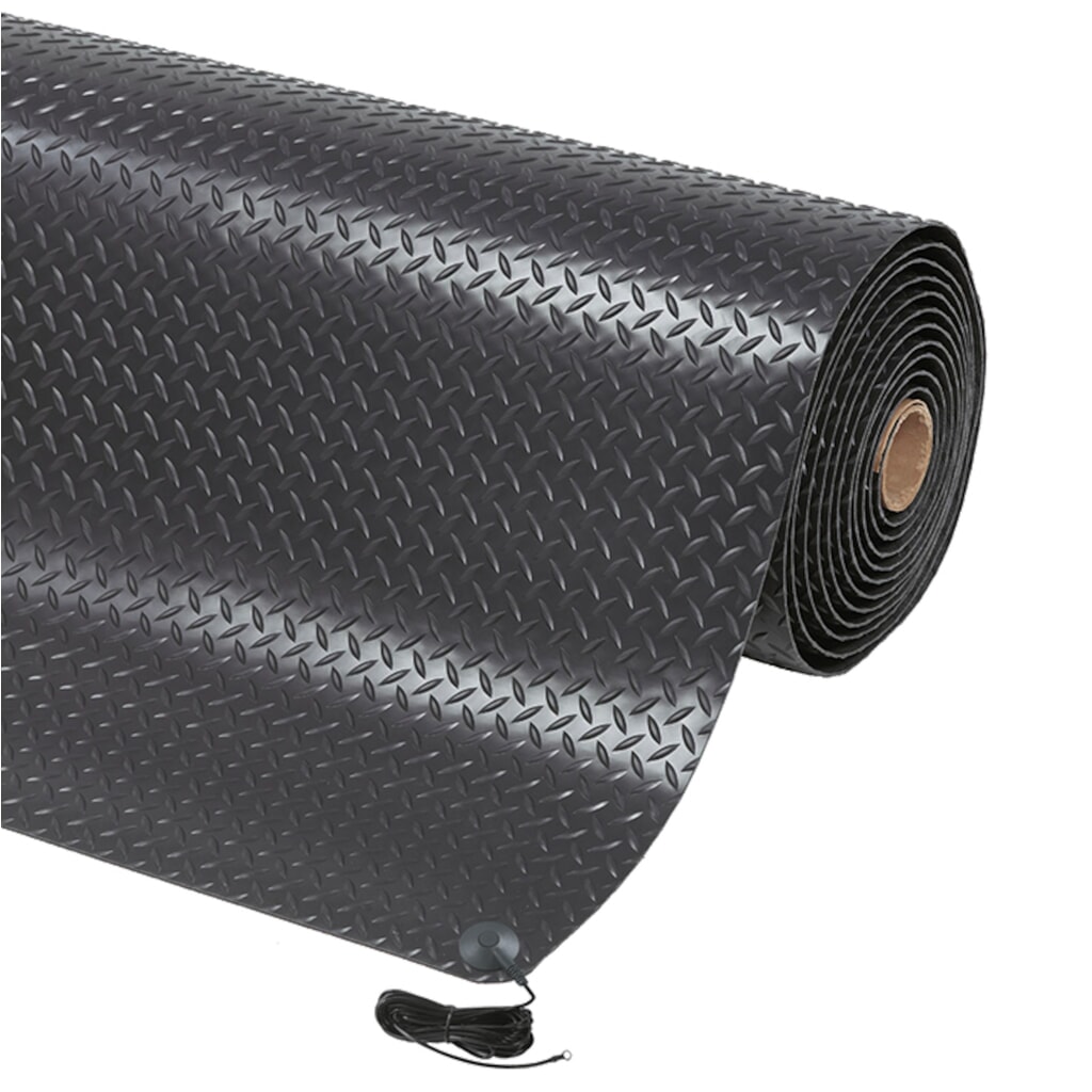 Obrázek produktu: NoTrax protiúnavová rohož Diamond Stat™, ŠxD 600 x 910 mm, černá