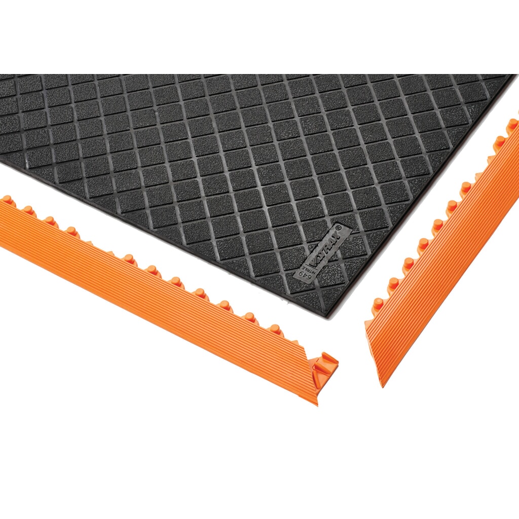 NoTrax protiúnavová rohož Safety Stance Solid™, ŠxD 660 x 1 020 mm, černo/oranžová Číslo obrázku produktu 5: NoTrax protiúnavová rohož Safety Stance Solid™, ŠxD 660 x 1 020 mm, černo/oranžová