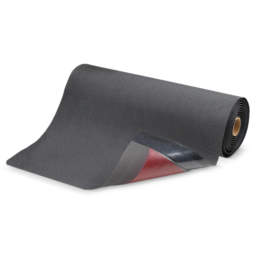 Obrázek produktu: Protiúnavová rohož s gumovým povrchem, vinylová zadní strana, ŠxH 610 x 910 mm