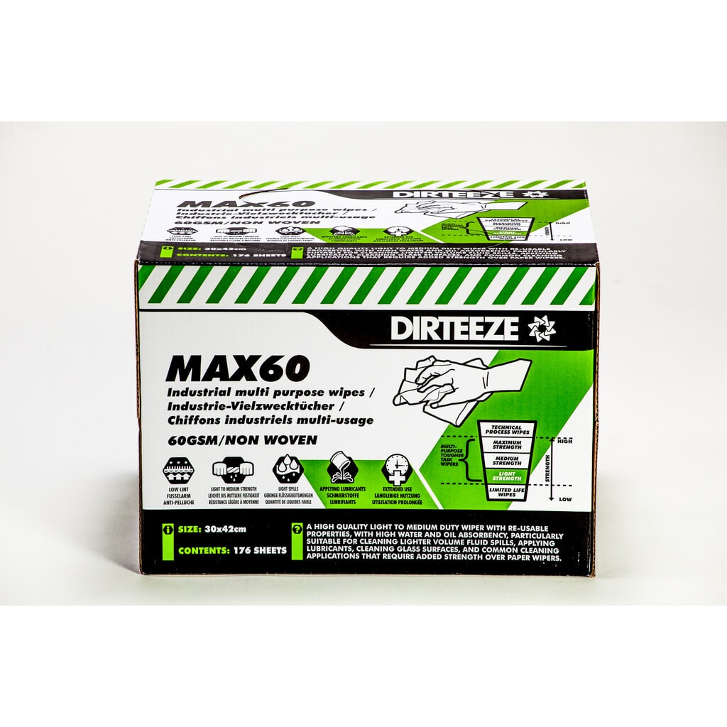 Obrázek produktu: Průmyslové utěrky LAX60, 1 karton à 176 utěrek