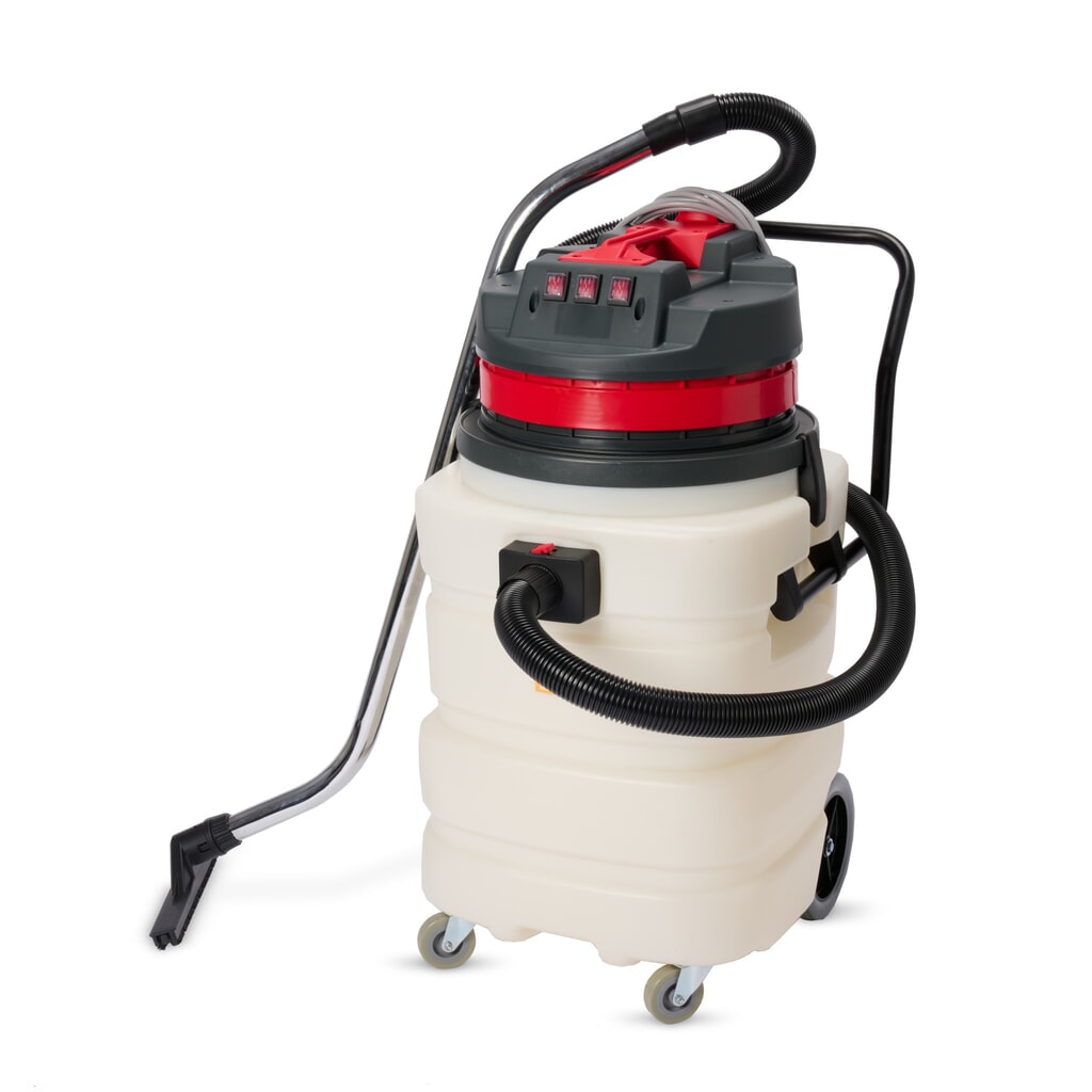 Průmyslový vysavač BASIC, sklápěcí podvozek, mokré + suché vysávání, 3000 W, 90 l Obrázek produktu: Průmyslový vysavač BASIC, sklápěcí podvozek, mokré + suché vysávání, 3000 W, 90 l