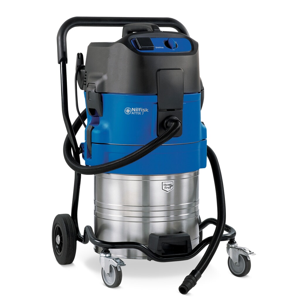 Průmyslový vysavač Nilfisk® ATTIX 751-21, mokré + suché vysávání, 1500 W, 70 l Obrázek produktu: Průmyslový vysavač Nilfisk® ATTIX 751-21, mokré + suché vysávání, 1500 W, 70 l
