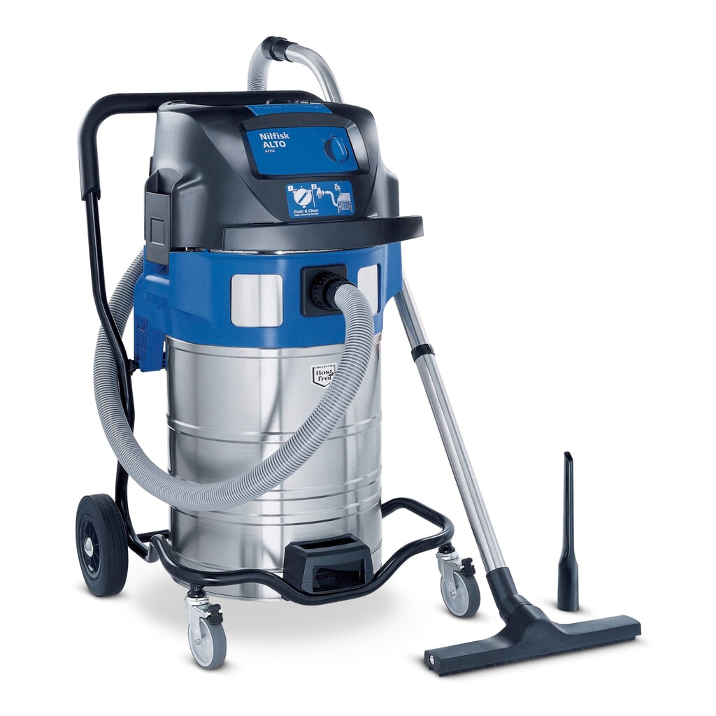 Obrázek produktu: Průmyslový vysavač Nilfisk® ATTIX 961-01 PC, mokré + suché vysávání, 2x 1500 W, 70 l