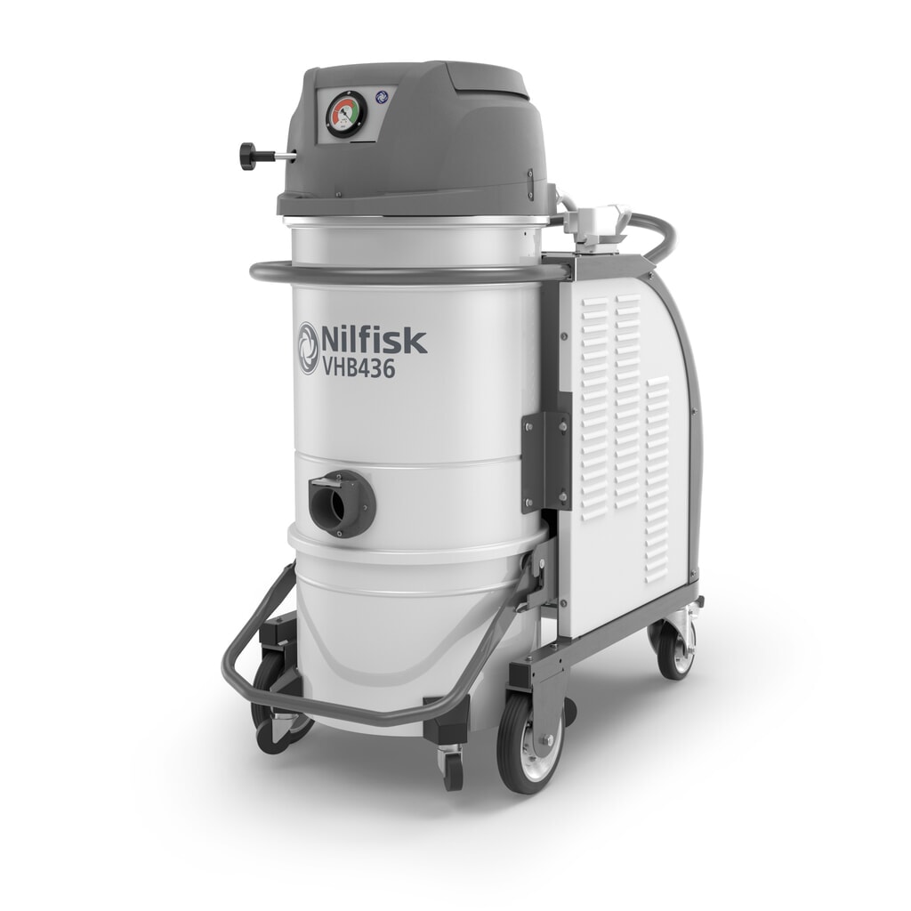 Průmyslový vysavač Nilfisk® VHB436, bateriový, Li-Ion Obrázek produktu: Průmyslový vysavač Nilfisk® VHB436, bateriový, Li-Ion