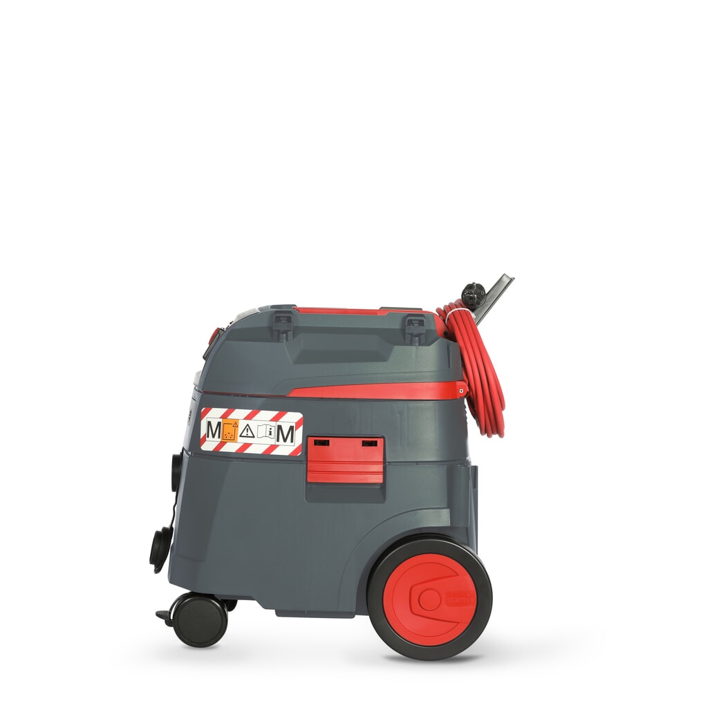 Průmyslový vysavač starmix iPulse, kategorie prachu M, 1600 W, 35 l Číslo obrázku produktu 2: Průmyslový vysavač starmix iPulse, kategorie prachu M, 1600 W, 35 l