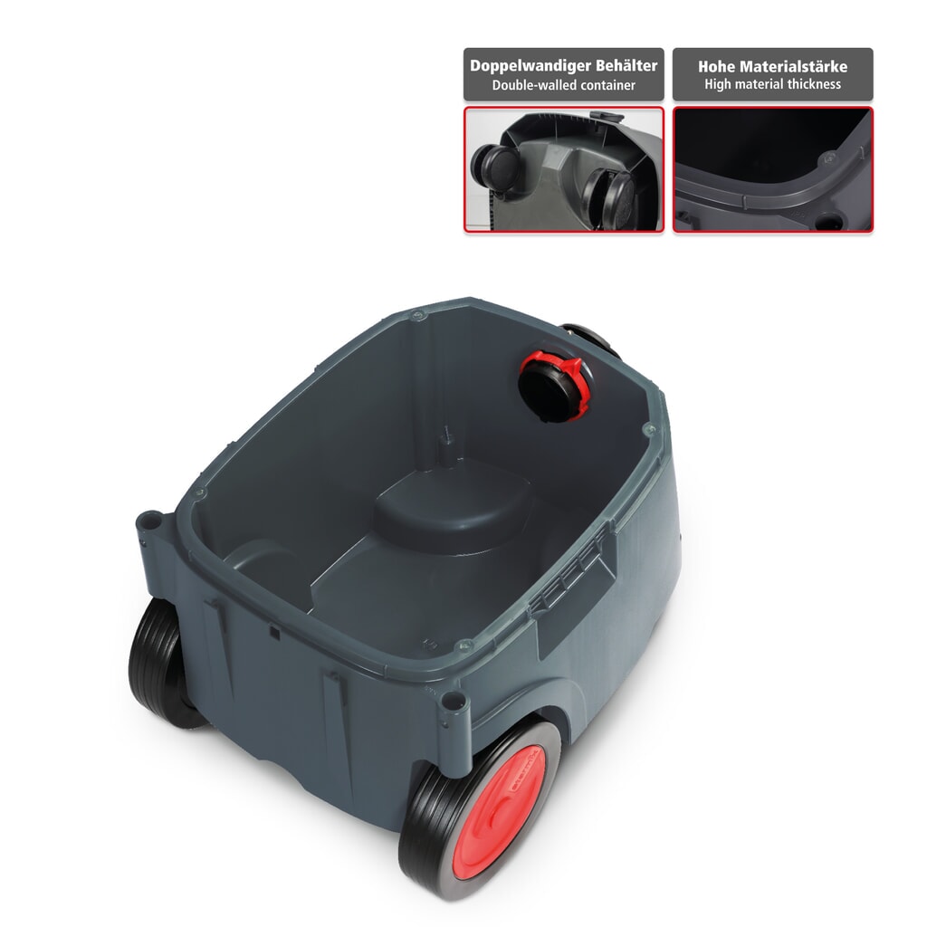 Průmyslový vysavač starmix iPulse, kategorie prachu M, 1600 W, 35 l Číslo obrázku produktu 3: Průmyslový vysavač starmix iPulse, kategorie prachu M, 1600 W, 35 l