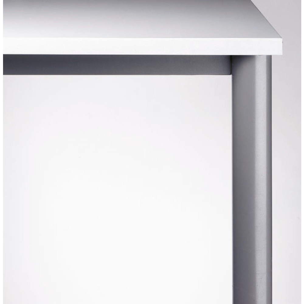 Číslo obrázku produktu 2: Psací stůl Akzent, rám se 4 nohami, š×h 1800 × 1000 mm, bílý