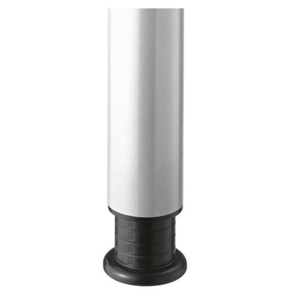 Číslo obrázku produktu 3: Psací stůl Akzent, rám se 4 nohami, š×h 1800 × 1000 mm, bílý