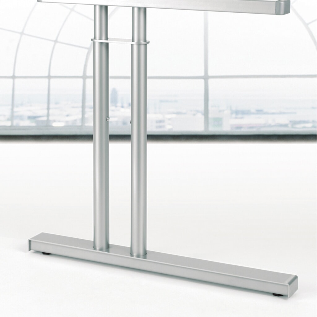Kancelářský psací stůl Geramöbel Profi, rám s nohou C, počítačová deska stolu pravá, ŠxH 1 800 x 1 000 mm, javor Číslo obrázku produktu 2: Kancelářský psací stůl Geramöbel Profi, rám s nohou C, počítačová deska stolu pravá, ŠxH 1 800 x 1 000 mm, javor