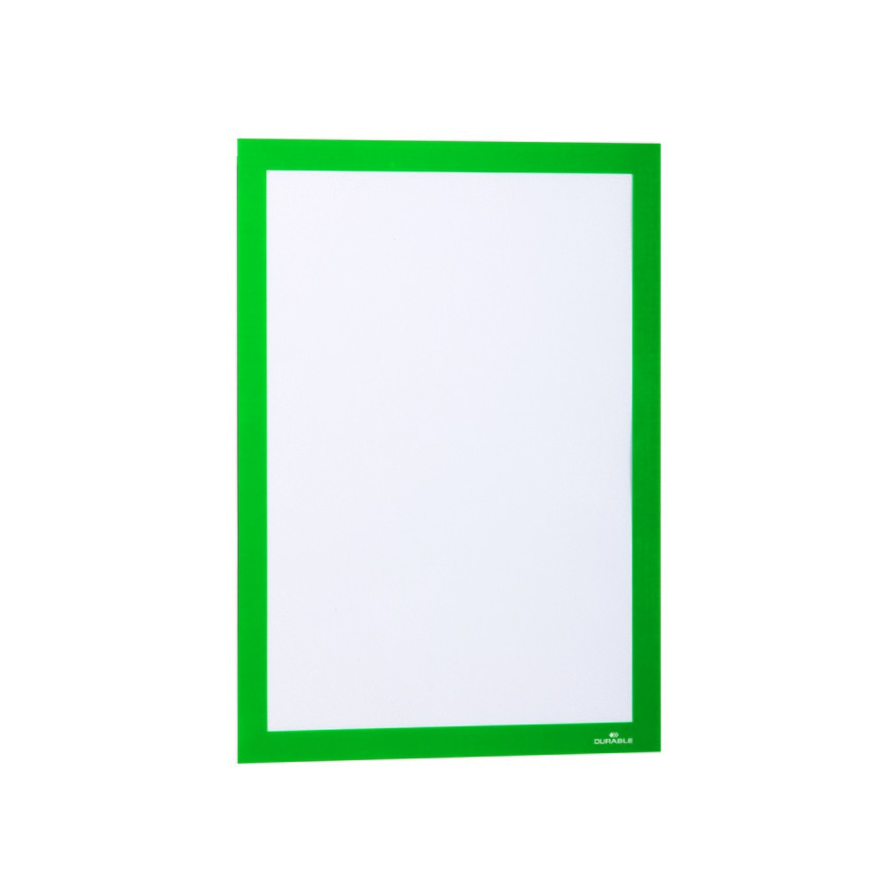 Číslo obrázku produktu 8: Rám k prezentaci informací DURABLE DURAFRAME®, samolepicí, DIN A4, zelený