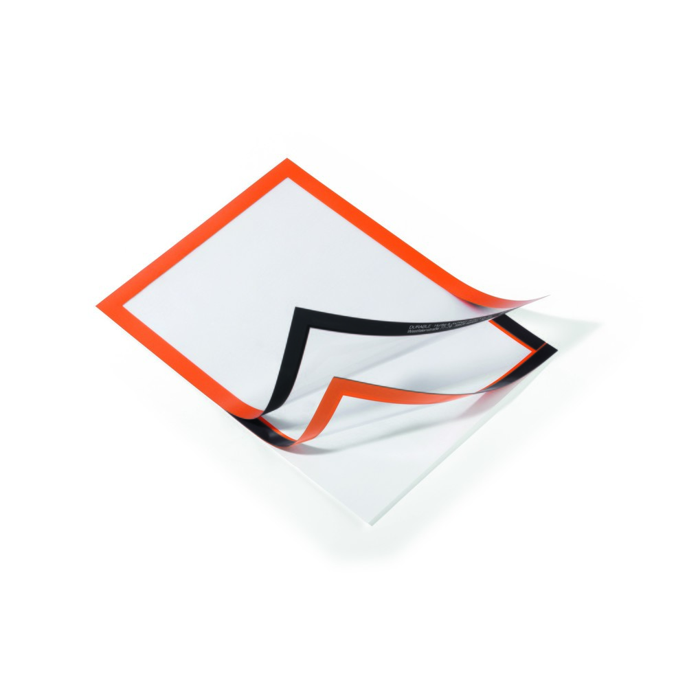 Číslo obrázku produktu 6: Rám k prezentaci informací DURABLE DURAFRAME®, samolepicí, DIN A4, oranžový