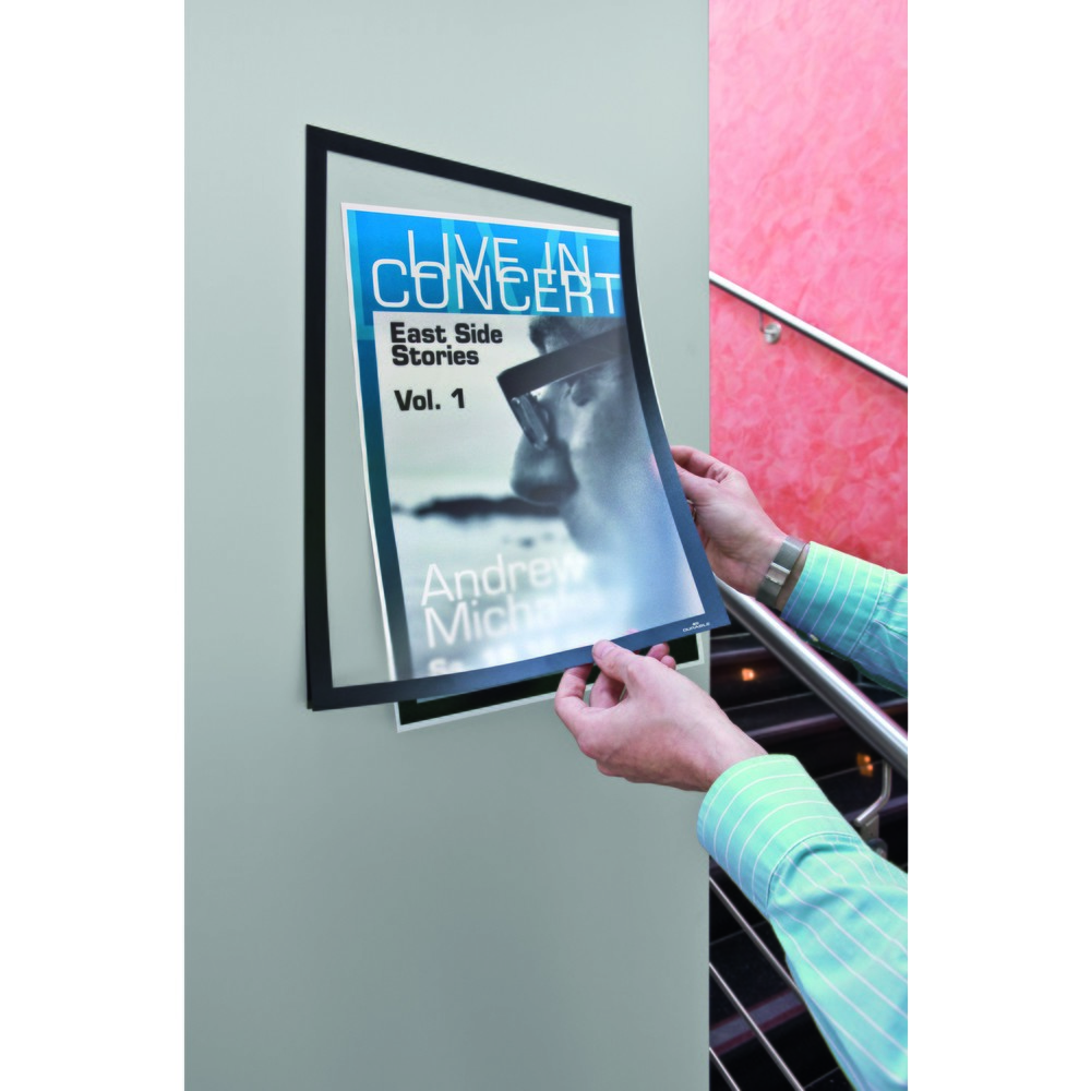 Číslo obrázku produktu 9: Rám k prezentaci informací DURABLE DURAFRAME®, samolepicí, DIN A3, černý