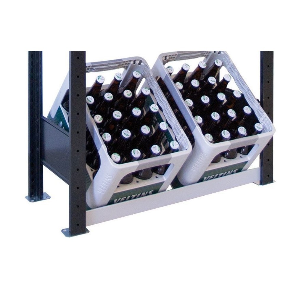 Číslo obrázku produktu 4: Regál na nápojové přepravky SCHULTE, VxŠ 1800 x 820 mm