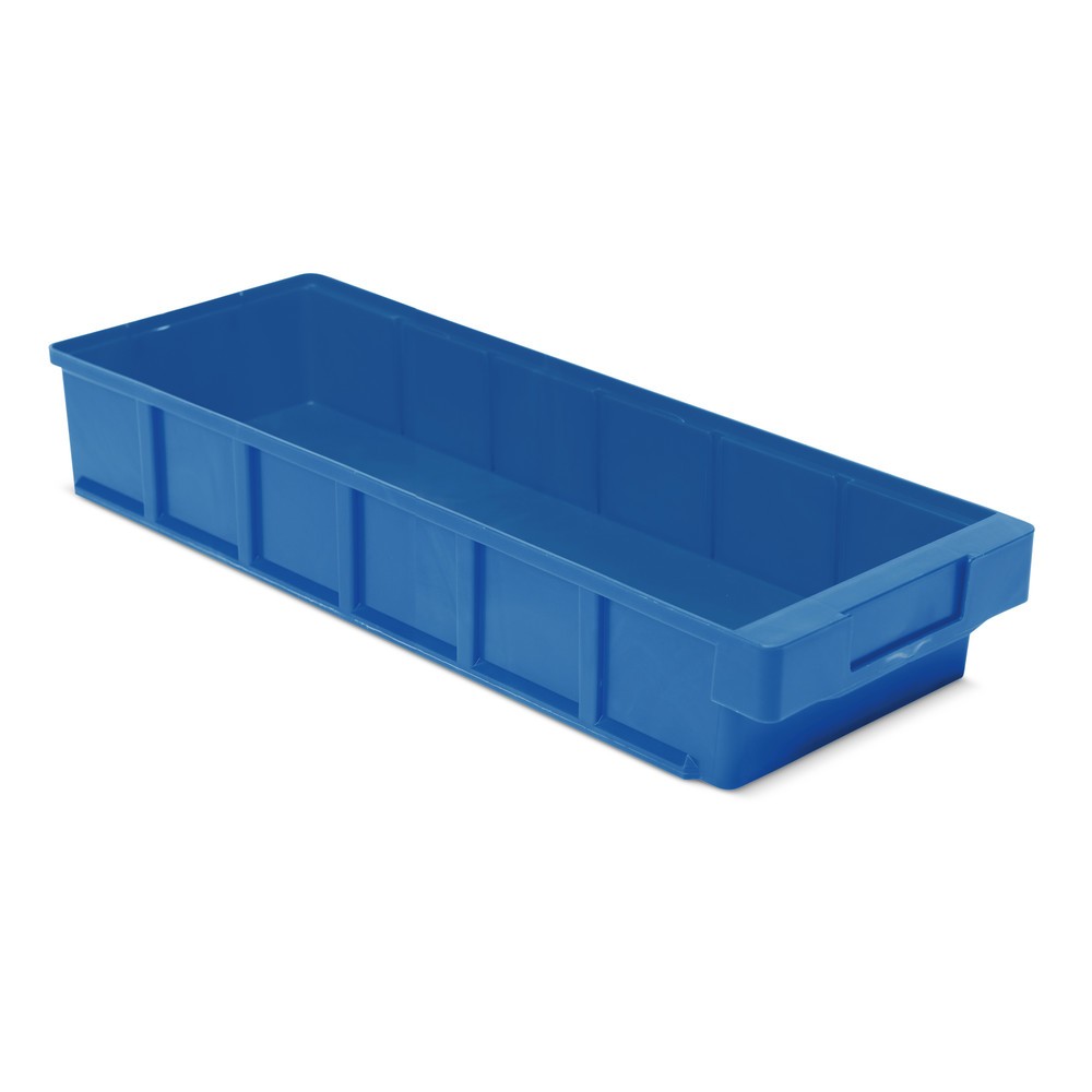 Číslo obrázku produktu 1: Regálové boxy bez průzoru, ŠxH 186 x 500 mm, modrá