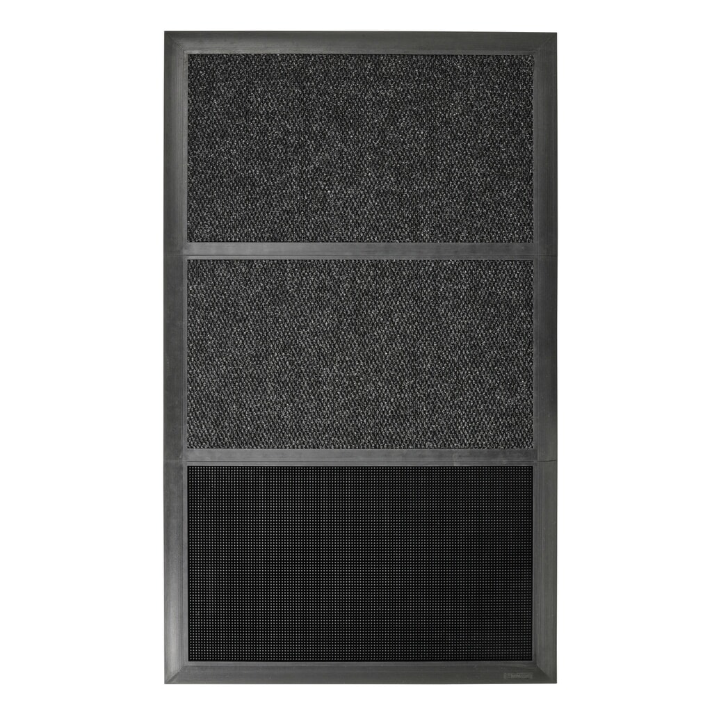 Rohož k zachytávání nečistot NoTrax Sani-Master™, dezinfekční, ŠxD 914 x 1 525 mm, antracitová/černá Číslo obrázku produktu 3: Rohož k zachytávání nečistot NoTrax Sani-Master™, dezinfekční, ŠxD 914 x 1 525 mm, antracitová/černá