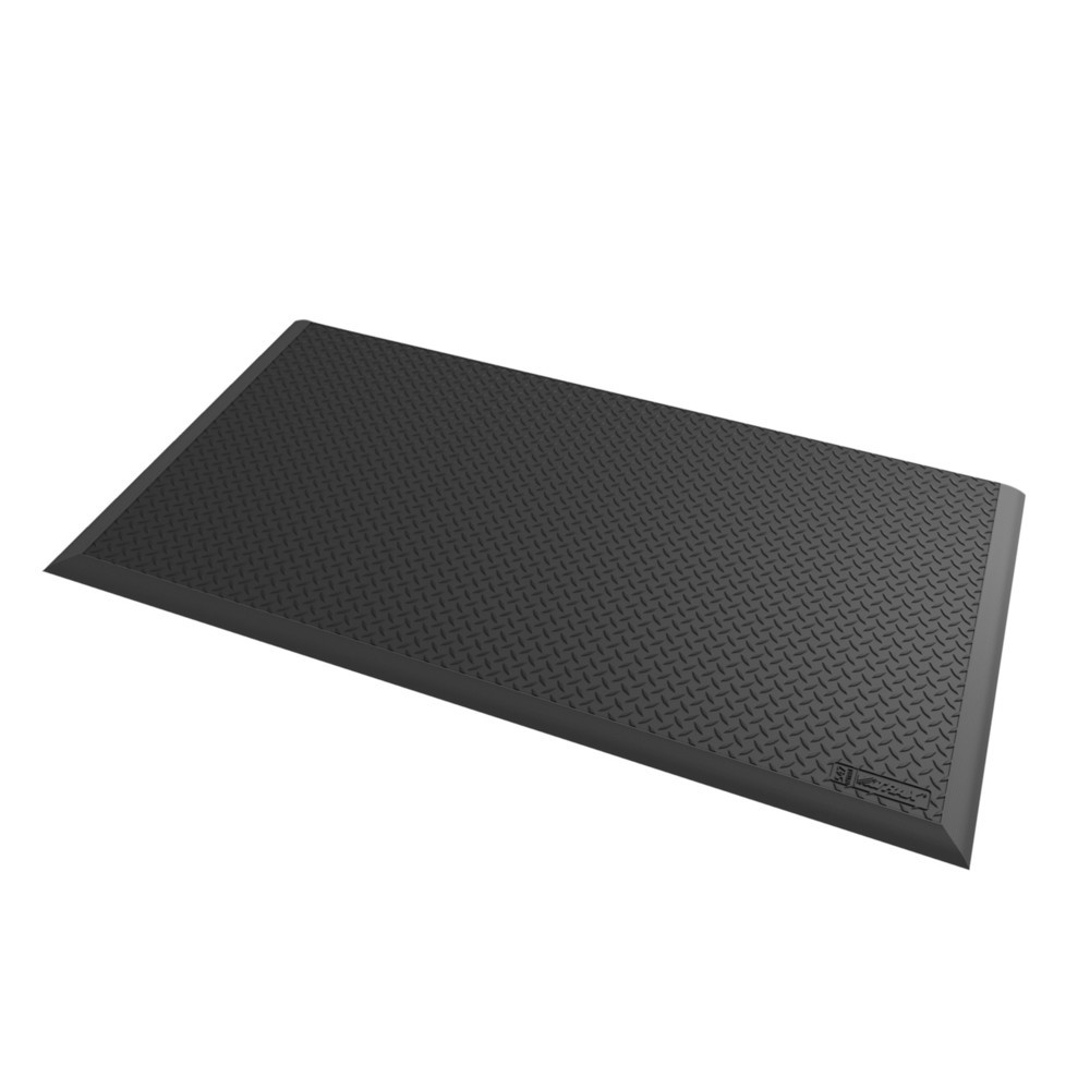 Číslo obrázku produktu 1: Rohož pro pracoviště svářeče NoTrax Diamond Flex™ Nitrile, ŠxH 970 x 1630 mm, černá