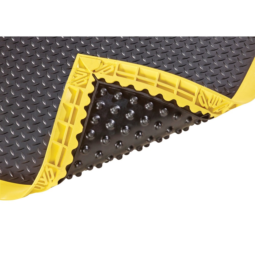 Číslo obrázku produktu 3: Rohož pro pracoviště svářeče NoTrax Diamond Flex™ Nitrile, ŠxH 970 x 1630 mm, černá