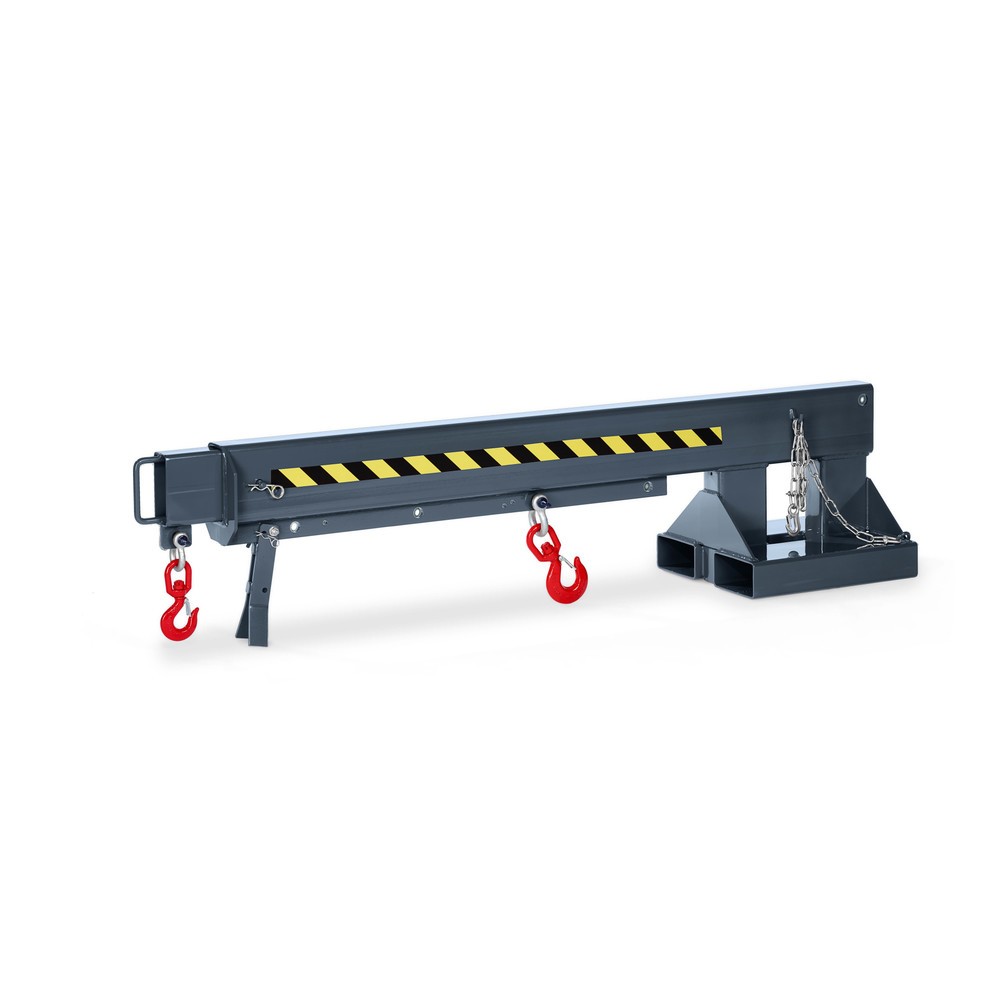 Obrázek produktu: RR-Industrietechnik® Jeřábové rameno typ RKA, nosnost 650 - 3000 kg, RAL 7016 antracitová šedá