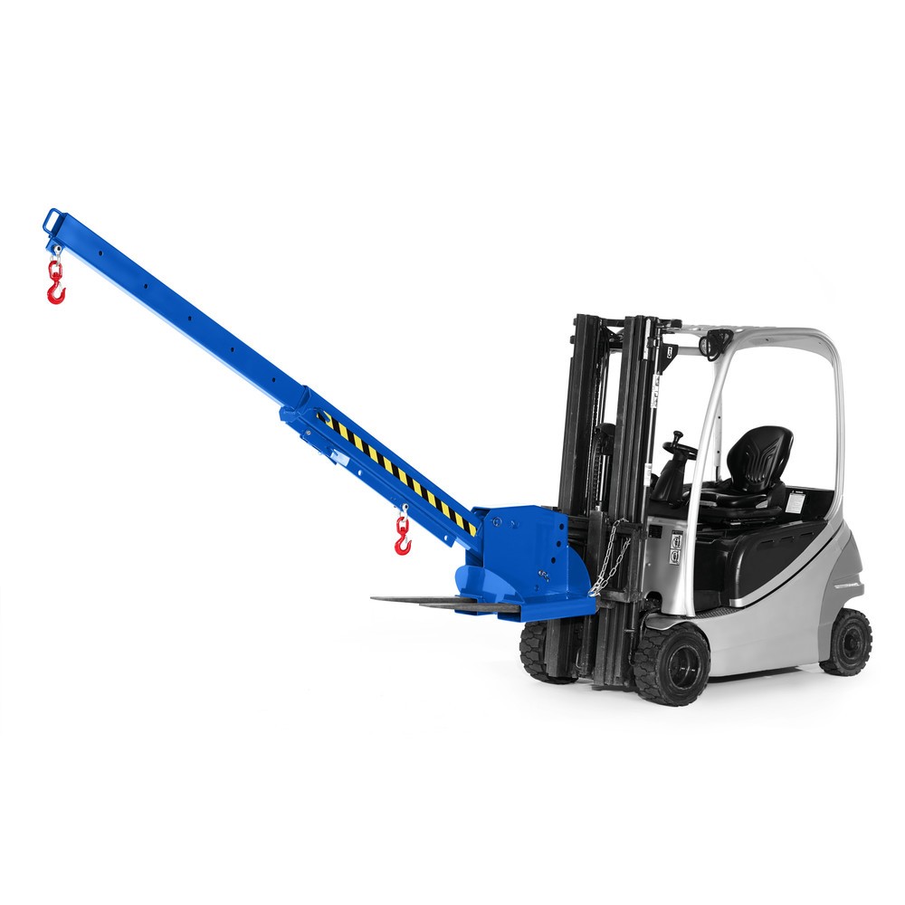 Číslo obrázku produktu 3: RR-Industrietechnik® Jeřábové rameno typ RKT, nosnost 1000 - 5000 kg, RAL 5010 hořcová modř