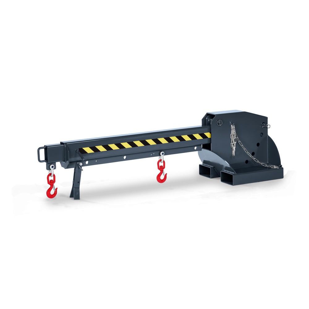 Číslo obrázku produktu 1: RR-Industrietechnik® Jeřábové rameno typ RKT, nosnost 1000 - 5000 kg, RAL 7016 antracitová šedá