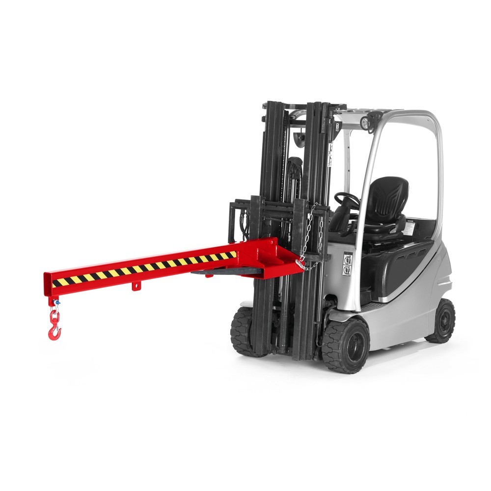 Číslo obrázku produktu 2: RR-Industrietechnik® Rameno typ RLA, hloubka 2400 mm, nosnost 100 - 1000 kg, RAL 3000 ohnivá červená