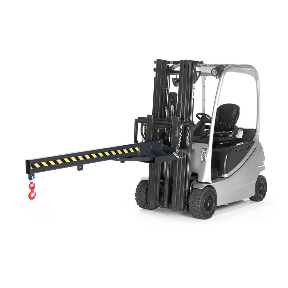 Číslo obrázku produktu 2: RR-Industrietechnik® Rameno typ RLA, hloubka 2400 mm, nosnost 100 - 1000 kg, RAL 7016 antracitová šedá