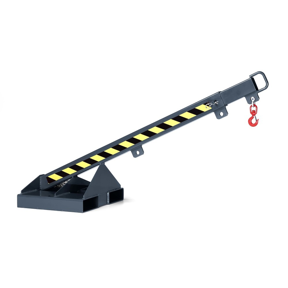 Číslo obrázku produktu 1: RR-Industrietechnik® Rameno typ RLH-T, nosnost 175 - 1000 kg, teleskopické, RAL 7016 antracitová šedá