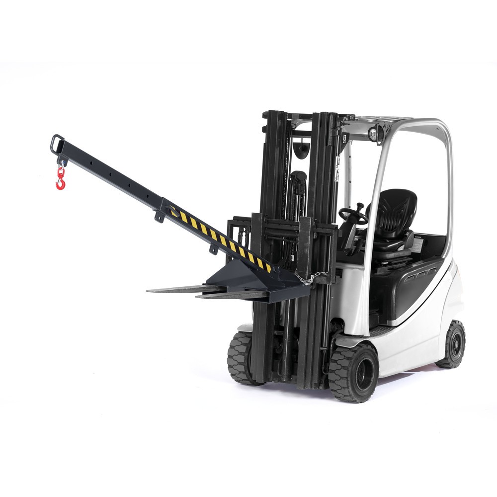 Číslo obrázku produktu 2: RR-Industrietechnik® Rameno typ RLH-T, nosnost 175 - 1000 kg, teleskopické, RAL 7016 antracitová šedá