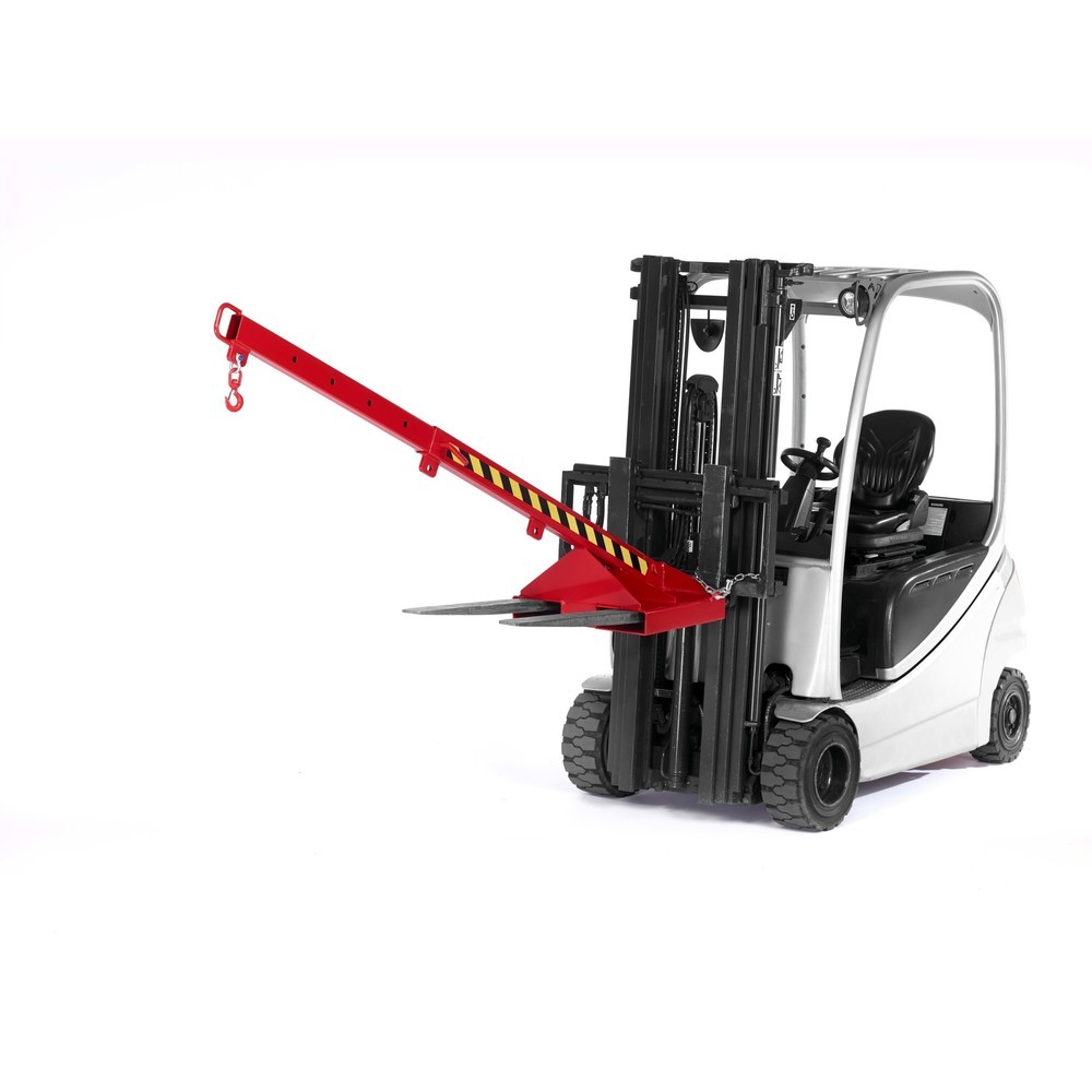 Číslo obrázku produktu 2: RR-Industrietechnik® Rameno typ RLH-T, nosnost 175 - 1000 kg, teleskopické, RAL 3000 ohnivá červená