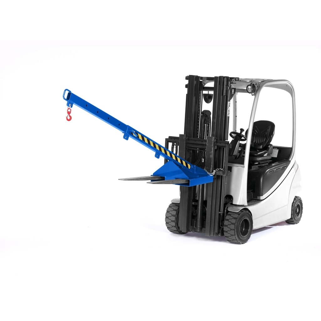 Číslo obrázku produktu 2: RR-Industrietechnik® jeřábové rameno typ RLH-T, nosnost 175 - 1 000 kg, teleskopické, RAL 5010 hořcová modř