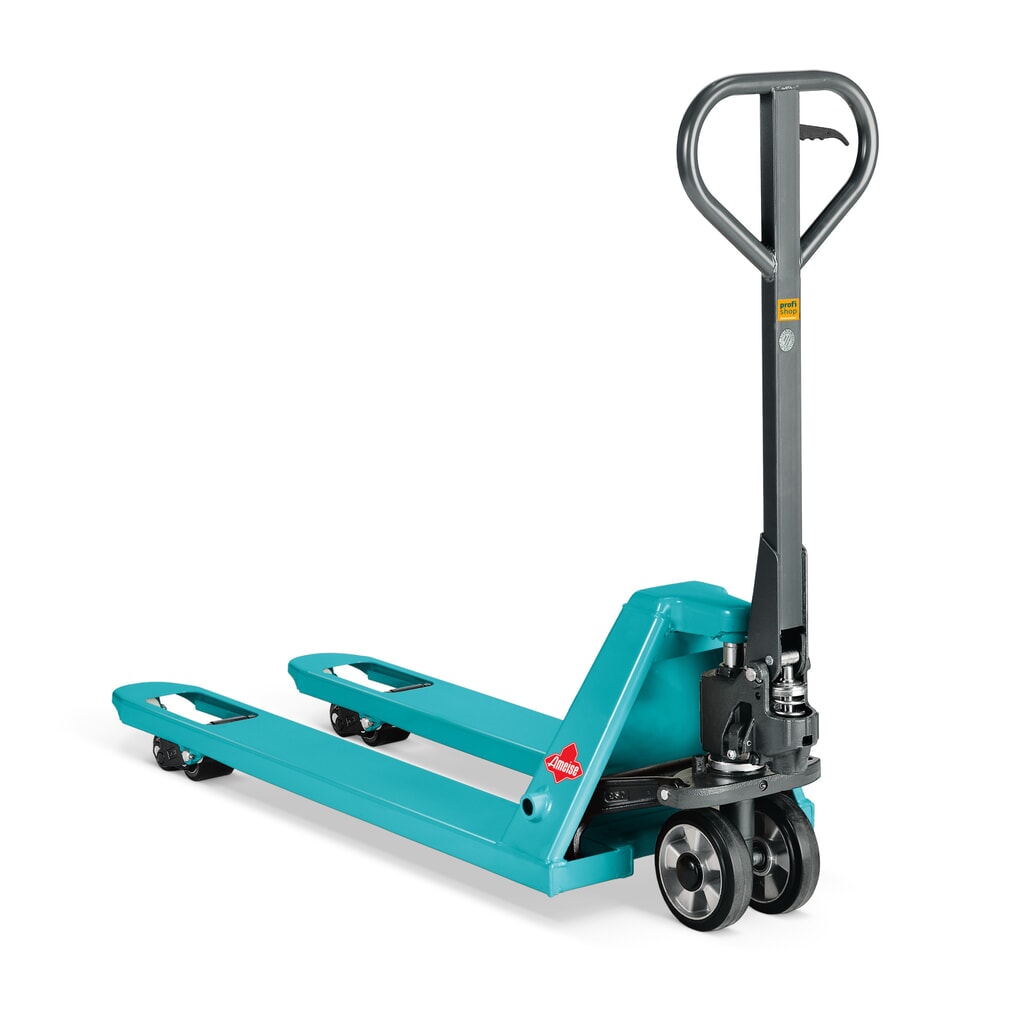 Obrázek produktu: Ruční paletový vozík Ameise® PTM 2.0 s rychlým zdvihem, nosnost 2000 kg, délka vidlí 1150 mm, plná pryž/polyuretan
