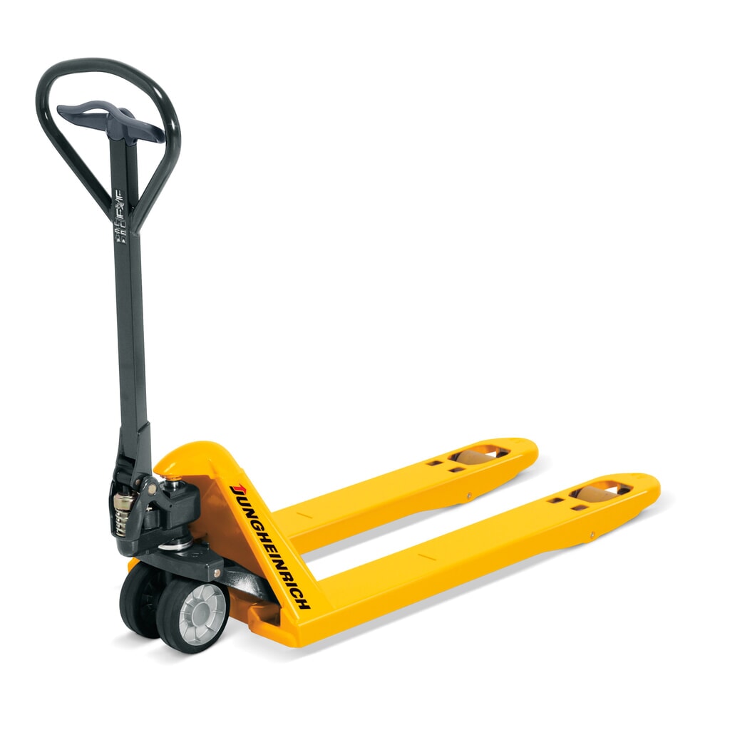 Obrázek produktu: Ruční paletový vozík Jungheinrich AM 22, nosnost 2200 kg, délka vidlí 950 mm, polyuretan