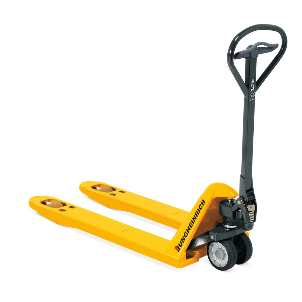 Obrázek produktu: Ruční paletový vozík Jungheinrich AM 22, nosnost 2200 kg, délka vidlí 1150 mm, nylon