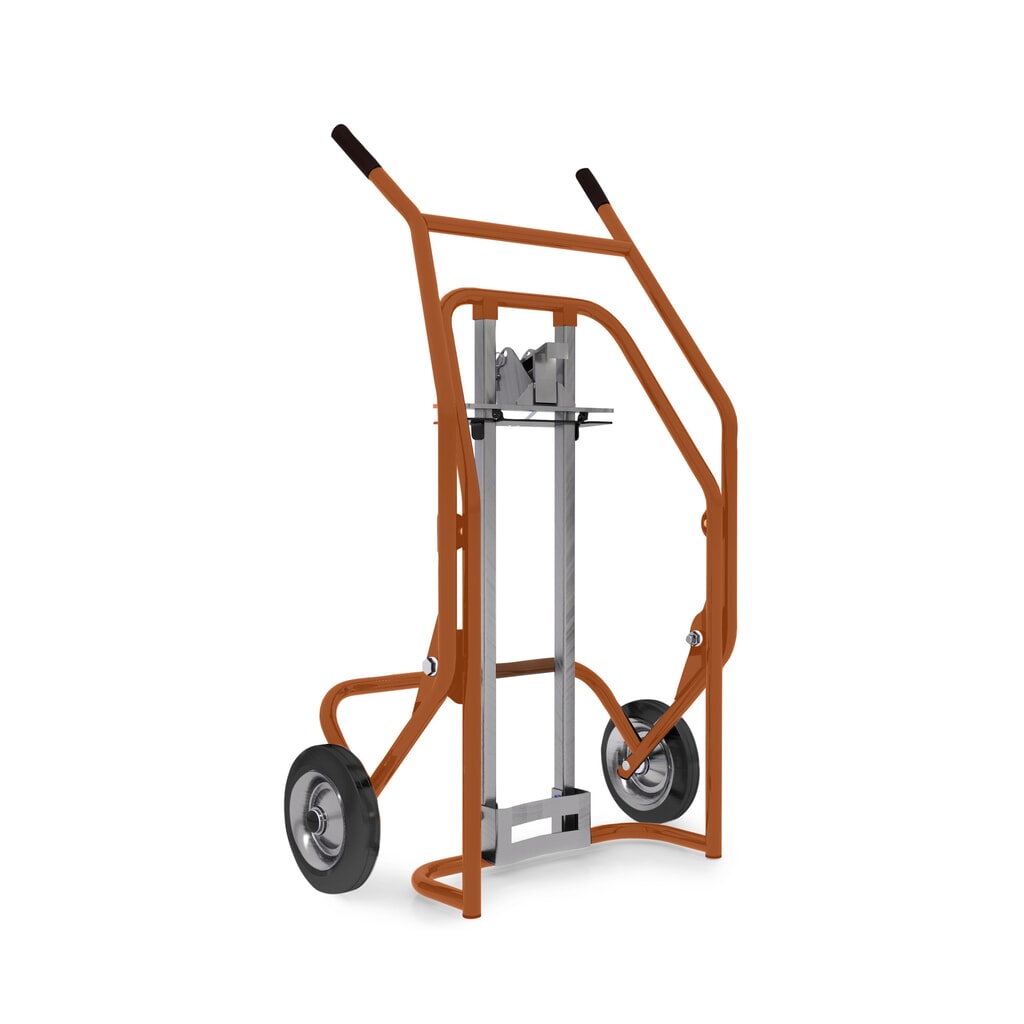 Rudl na sudy, pro 1x sud 60 až 220 litrů, nosnost 350 kg Obrázek produktu: Rudl na sudy, pro 1x sud 60 až 220 litrů, nosnost 350 kg