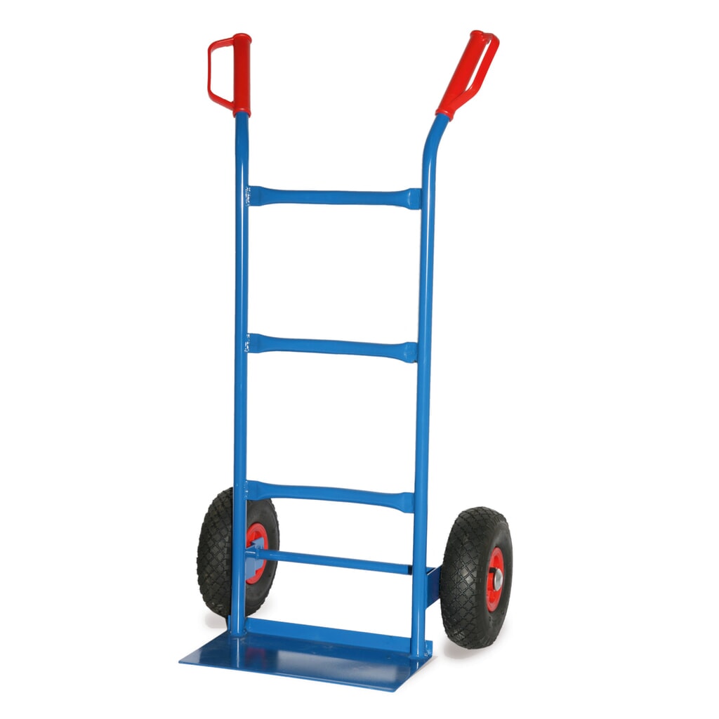 Rudl z ocelových trubek BASIC, nosnost 150 kg, ložná plocha š × h 400 × 200 mm, jednoduché provedení Obrázek produktu: Rudl z ocelových trubek BASIC, nosnost 150 kg, ložná plocha š × h 400 × 200 mm, jednoduché provedení