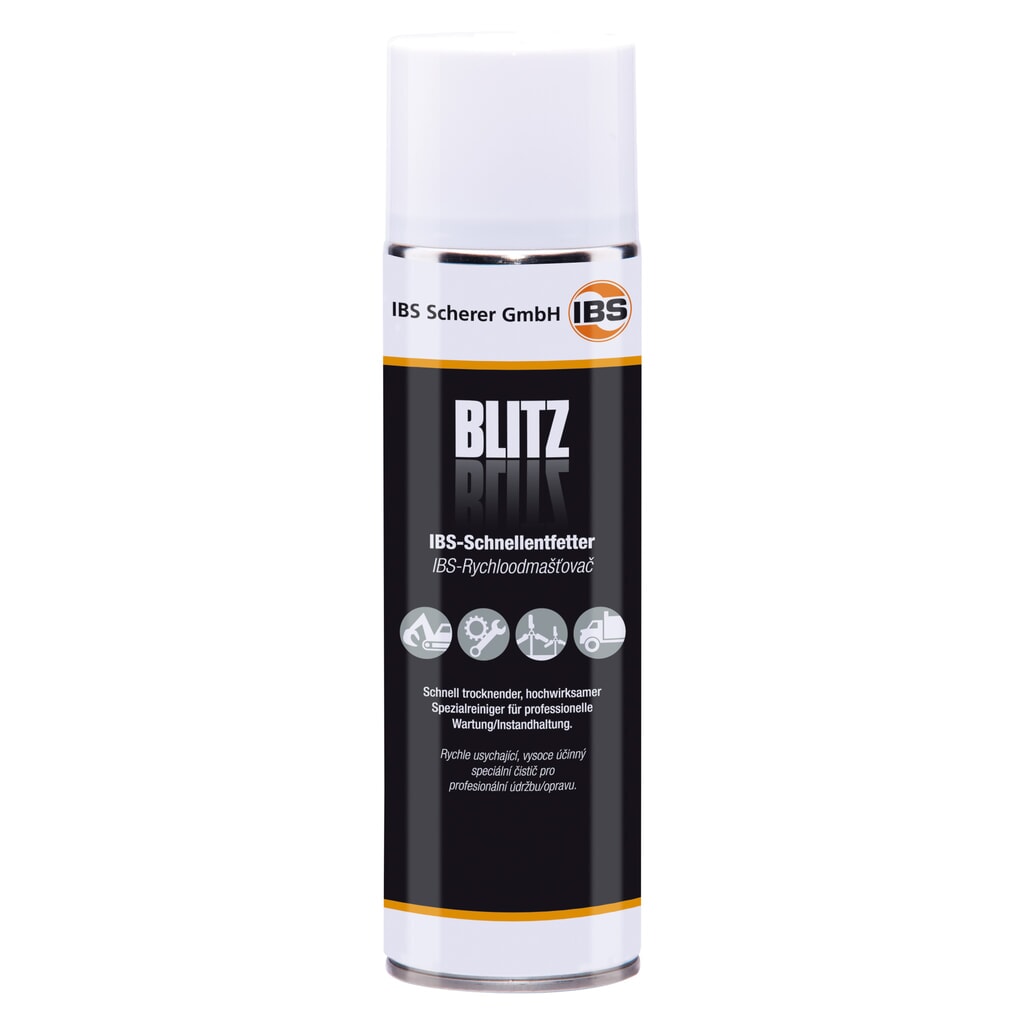 Obrázek produktu: Rychlý odmašťovač IBS Blitz, 12 plechovek po 500 ml