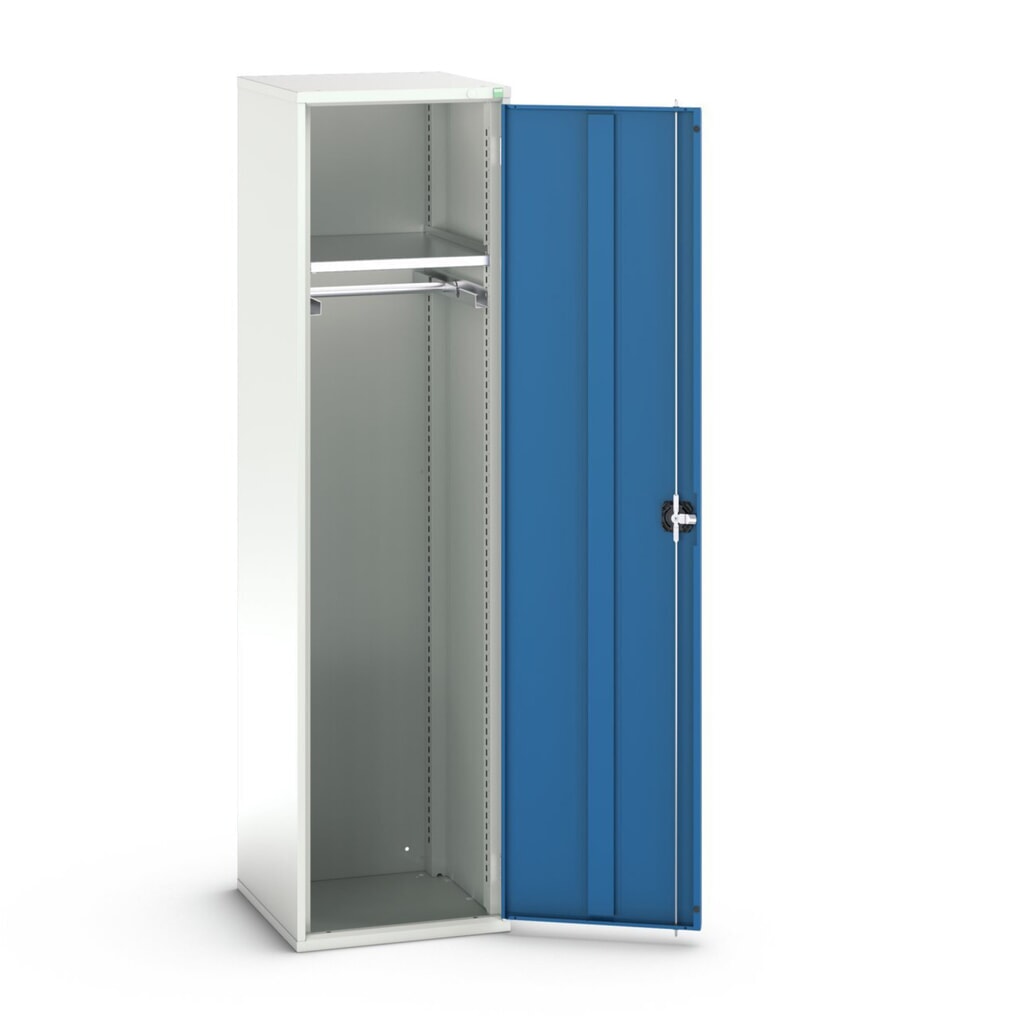 Obrázek produktu: bott verso šatní skříňka, s 1 policí a 1 šatní tyčí, Š x H x V: 525 mm x 550 mm x 2 000 mm