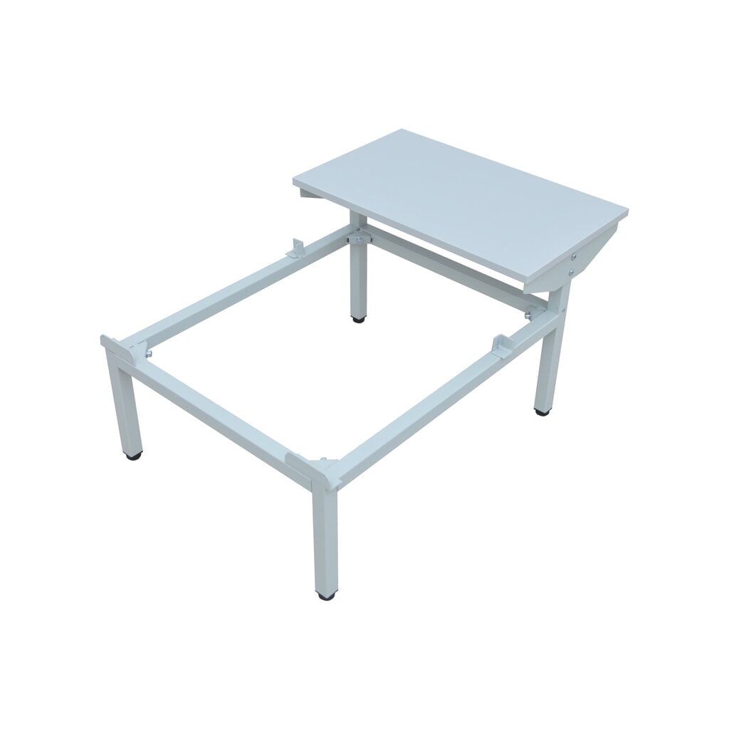 Šatní skříňka s lavicí HEMMDAL HG-SB-2, zámek s otočnou západkou, 2 patra, 4 přihrádky, VxŠxH 1800 x 600 x 500 mm, světle šedá Číslo obrázku produktu 6: Šatní skříňka s lavicí HEMMDAL HG-SB-2, zámek s otočnou západkou, 2 patra, 4 přihrádky, VxŠxH 1800 x 600 x 500 mm, světle šedá