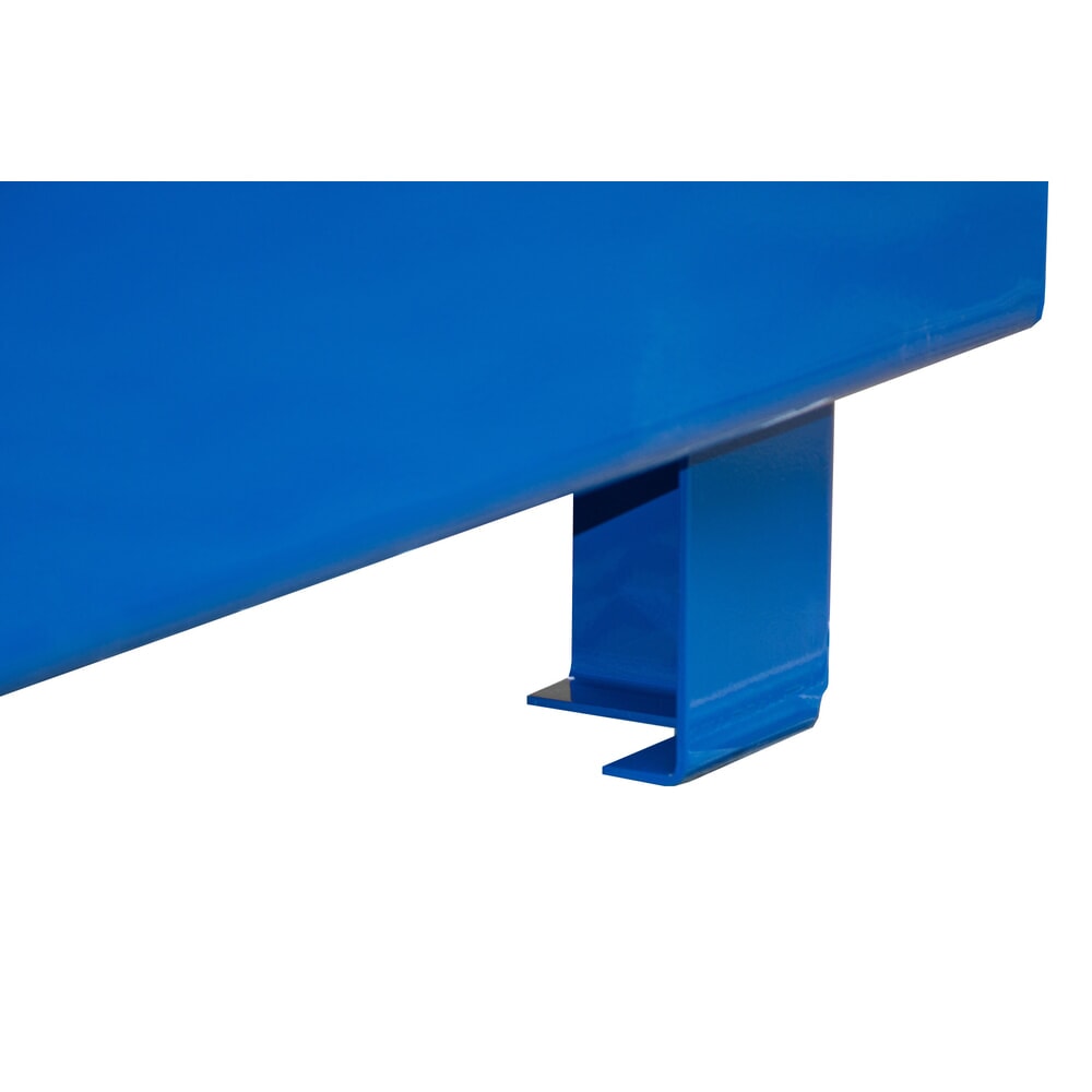 Číslo obrázku produktu 2: Sběrná vana Steinbock®, 2x 200 l, VxŠxH 360 x 800 x 1200 mm, vč. mřížového roštu, modrá