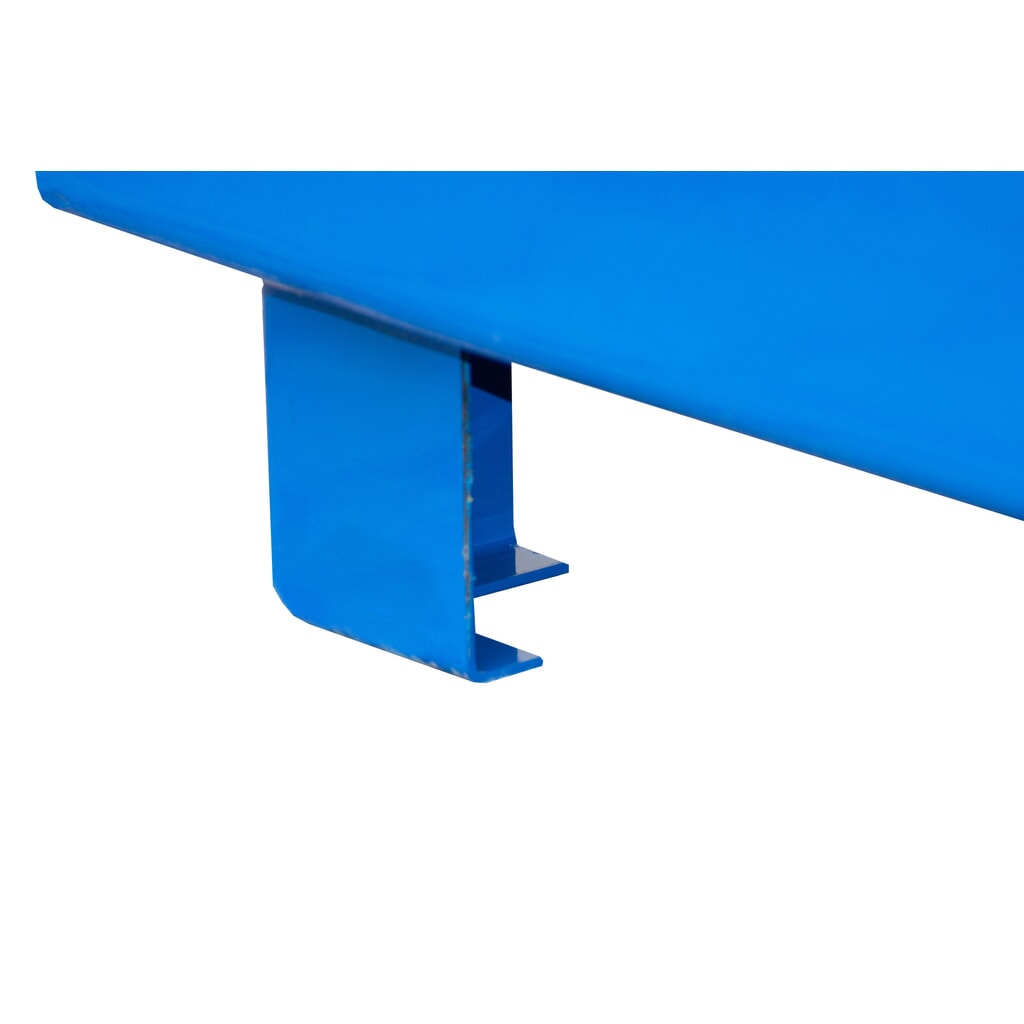 Steinbock® Sběrná vana, 4 x 200 l, VxŠxH 410 x 1200 x 1 200 mm, včetně mřížového roštu, modrá Číslo obrázku produktu 3: Steinbock® Sběrná vana, 4 x 200 l, VxŠxH 410 x 1200 x 1 200 mm, včetně mřížového roštu, modrá