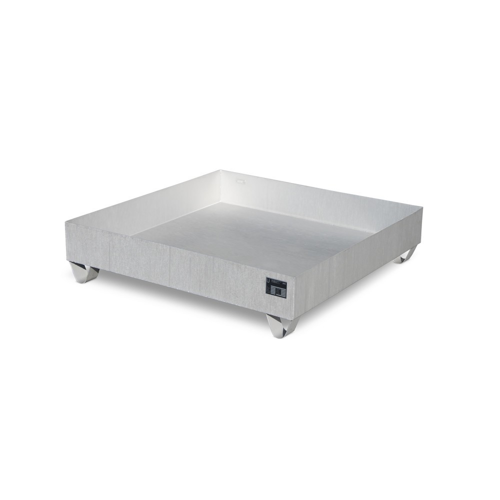 Obrázek produktu: Bauer® Sběrná vana z nerezové oceli, v×š×h 285 × 1200 × 1200 mm, 4× 200 l