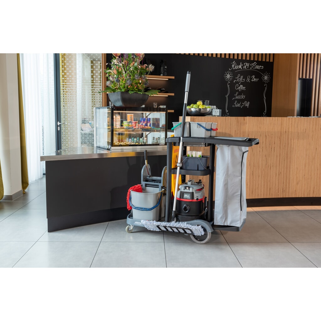 Sada servisního vozíku SPRiNTUS 2, kbelík 2x 17 litrů + 4x 4 litry, vytírací mop s prémiovým mopem 500 mm Číslo obrázku produktu 6: Sada servisního vozíku SPRiNTUS 2, kbelík 2x 17 litrů + 4x 4 litry, vytírací mop s prémiovým mopem 500 mm